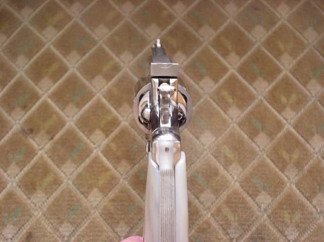 1965 Colt Python 2½-inch barrel detail photo 5