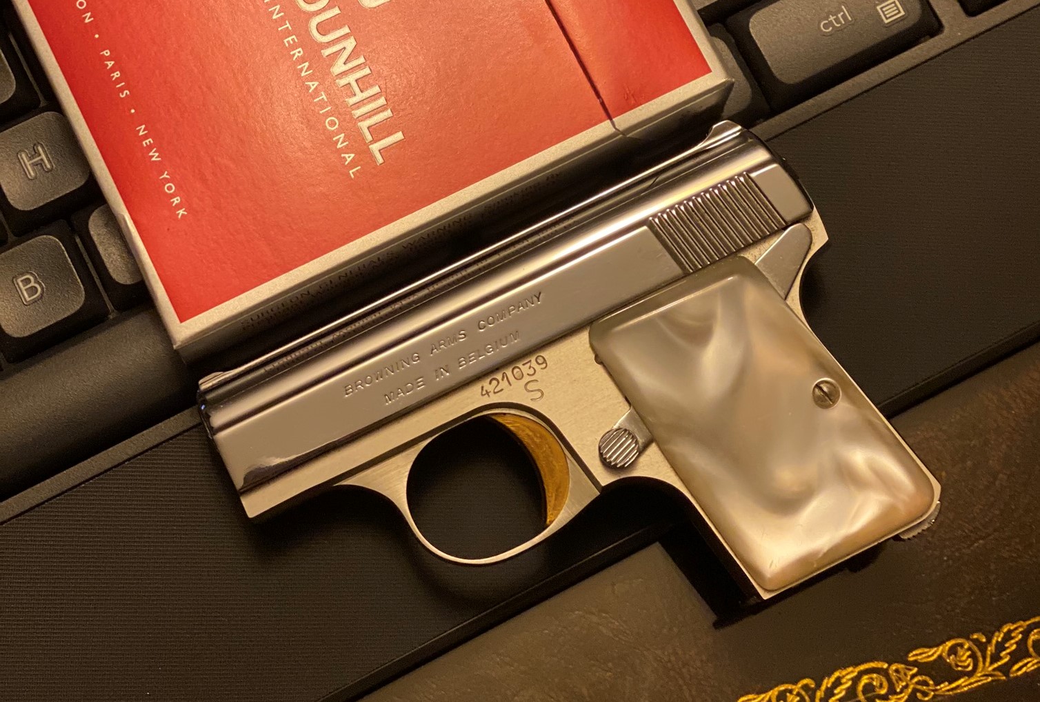 1968 Baby Browning .25 caliber pistol