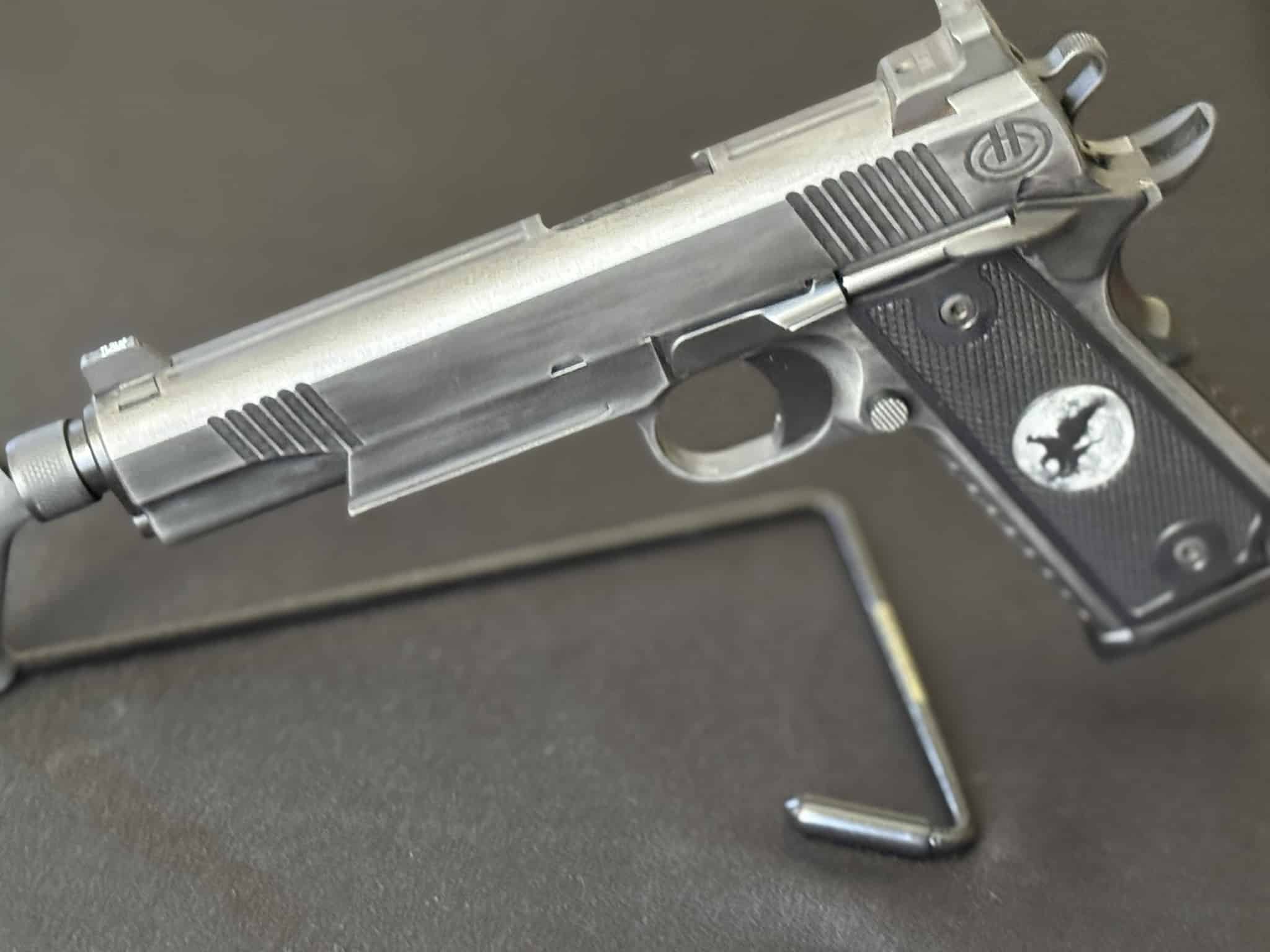 Nighthawk Custom 1911 AAC .45 ACP pistol