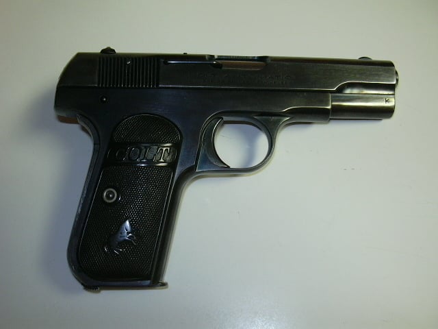 1903 Colt Pocket Hammerless right side view