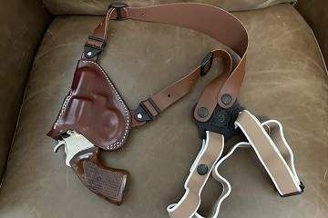 Upside-Down Vertical Shoulder Holster